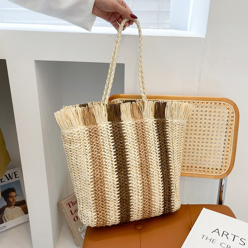 Cyclamen - Simple Beach Bag