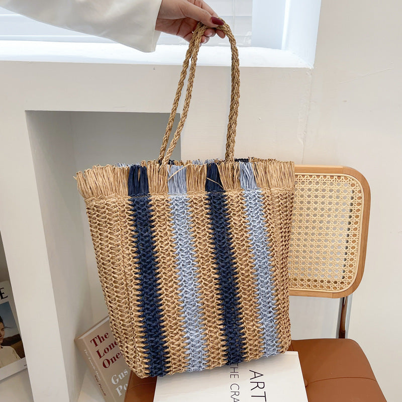 Cyclamen - Simple Beach Bag