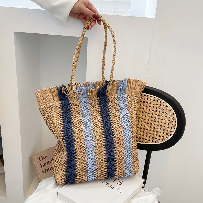 Cyclamen - Simple Beach Bag